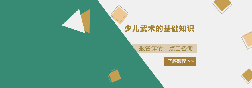 少儿武术训练实景