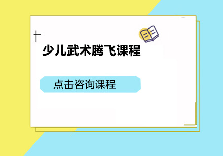 佛山少儿武术腾飞课程培训班