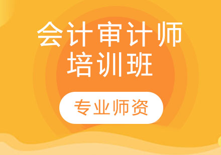 会计审计师培训班