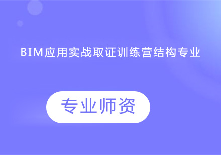 BIM应用实战训练营结构专业