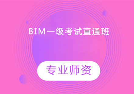 BIM一级考试直通班