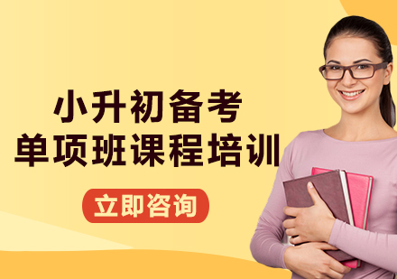 上海小升初備考單項班課程培訓(xùn)
