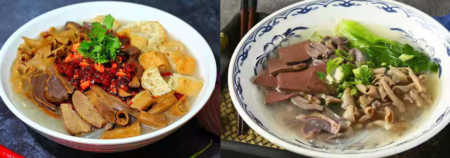 鸭血粉丝汤实体教学