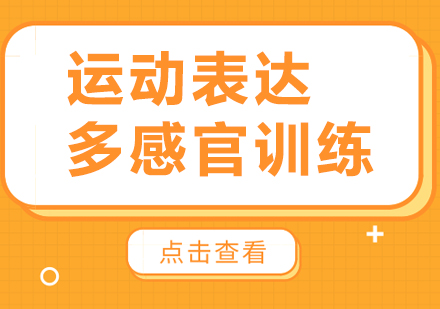 北京运动表达多感官训练课程培训