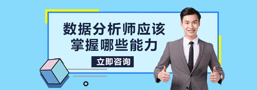 数据分析师应该掌握哪些能力