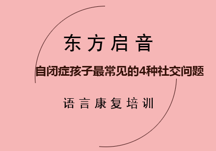 自闭症孩子常见的4种社交问题