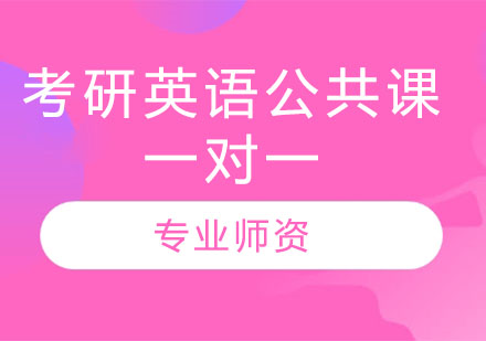 考研英语公共课一对一