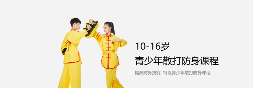 青少年散打实战训练