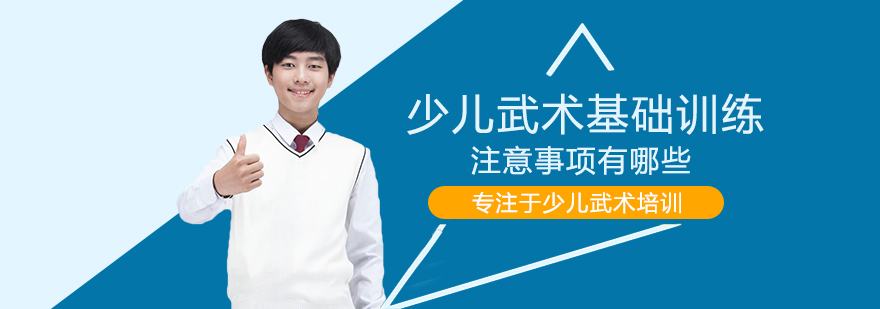 少儿武术训练指导