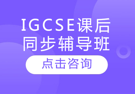 IGCSE课后同步辅导班