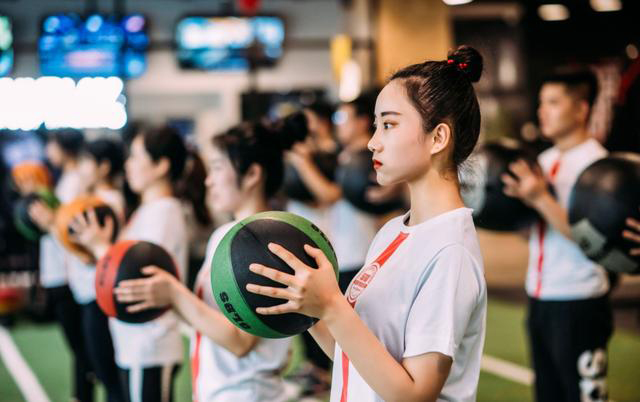 健身房教学实景