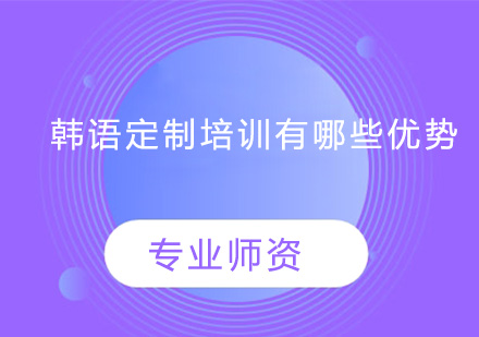 韩语定制课程特色解析