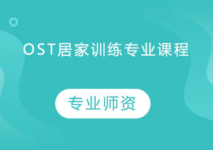 东莞OST居家训练专业课程培训班