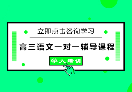 宁波高三语文一对一辅导课程