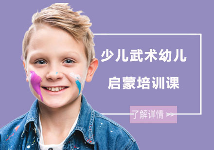 少儿武术幼儿启蒙培训课