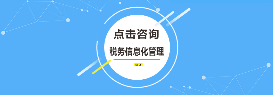 税务信息化管理系统操作界面
