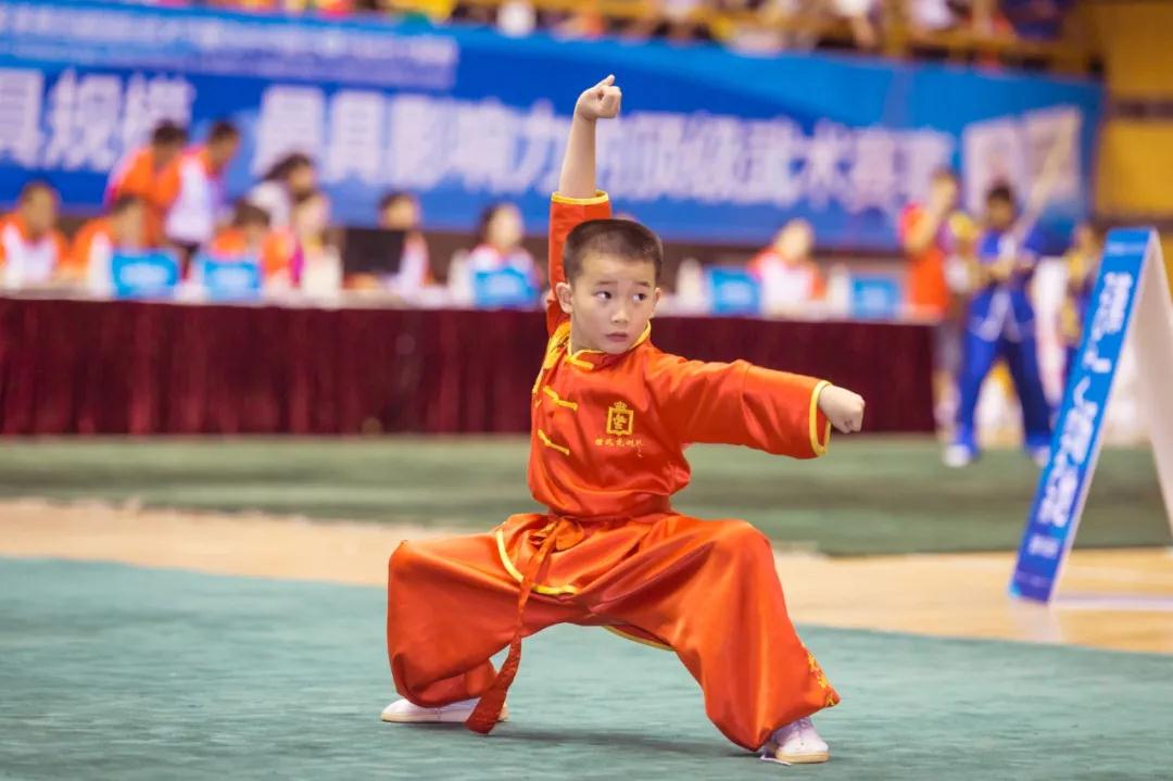 青少年武术训练实景