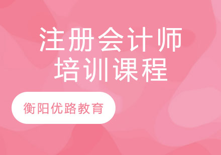 注册会计师辅导课