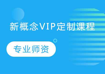 新概念VIP定制课程