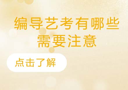 编导专业备考深度解析