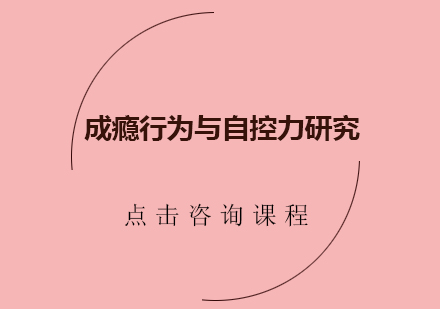成瘾行为与自控力研究