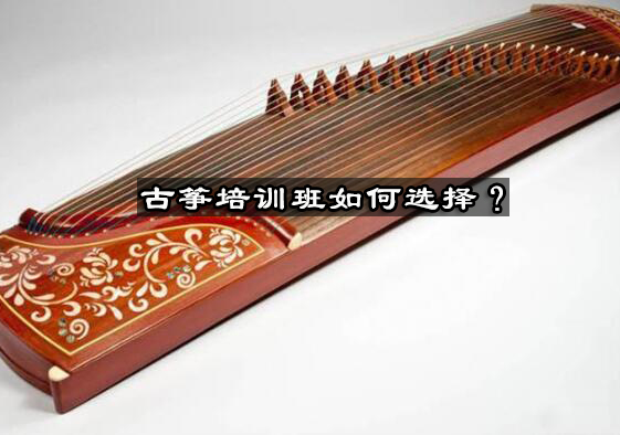 古筝培训机构挑选全攻略