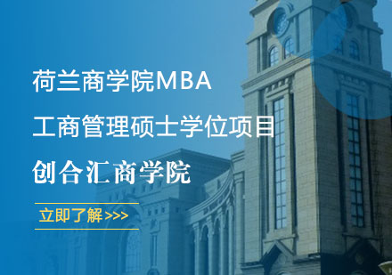 荷兰商学院MBA工商管理硕士学位项目