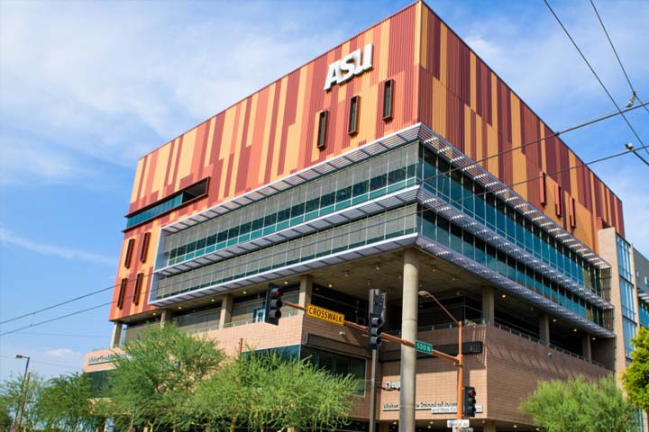 亞利桑那州立大學校園照片