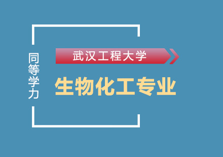 武汉工程大学生物化工专业同等学力人员申请硕士学位