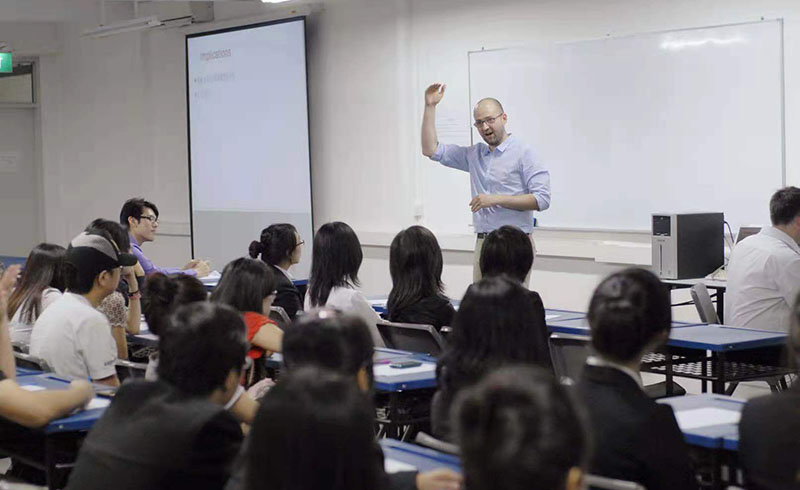 外教老师授课