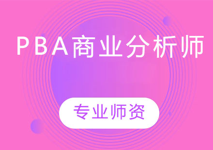 PBA商业分析师