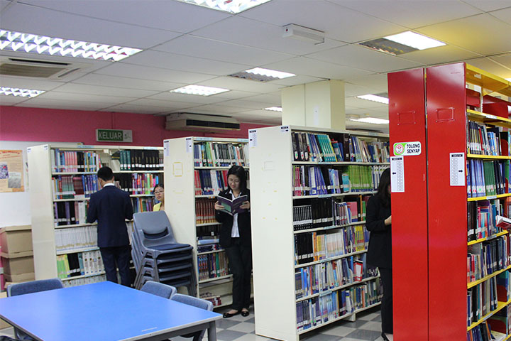 亞洲城市大學(xué)圖書室