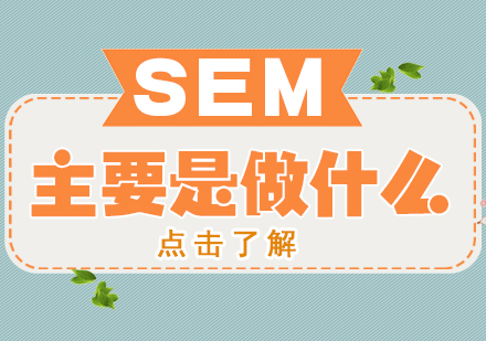 SEM专员主要是做什么