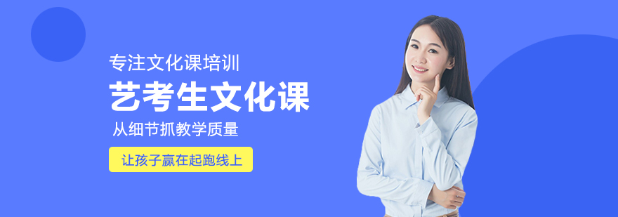 艺考生文化课辅导