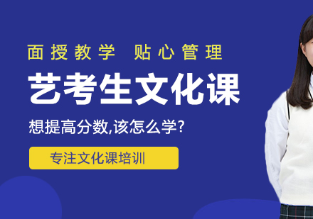 艺考生文化冲刺全攻略