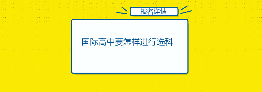 学科选择策略