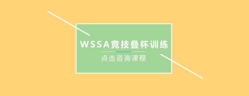 广州WSSA竞技叠杯训练培训班