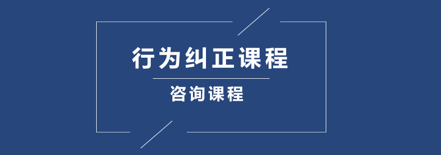 行為糾正課程培訓(xùn)