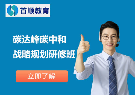 碳達(dá)峰碳中和戰(zhàn)略規(guī)劃研修班
