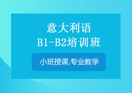 武汉意大利语B1-B2辅导班