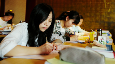 学员学习中