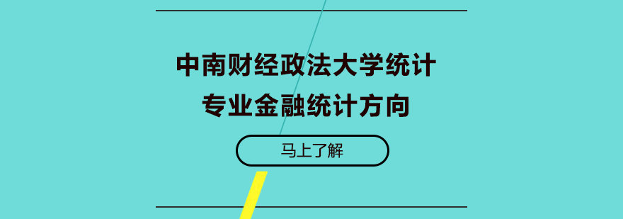 中南財經(jīng)政法大學(xué)統(tǒng)計專業(yè)金融統(tǒng)計方向研修培訓(xùn)班