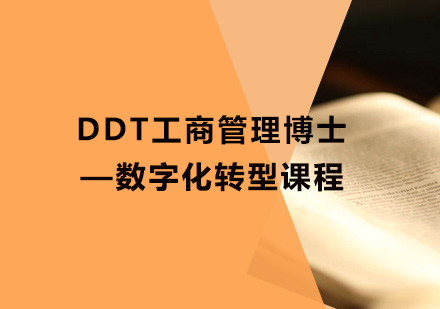 DDT工商管理博士—数字化转型课程