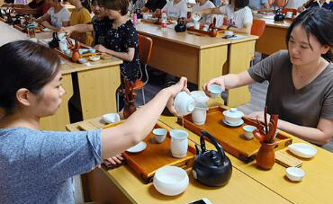 茶艺老师指导