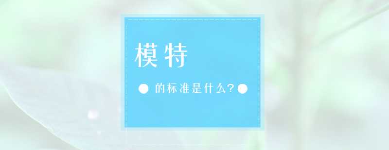 专业模特形体展示