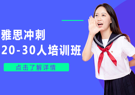 雅思冲刺20-30人培训班