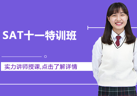 SAT十一特训班