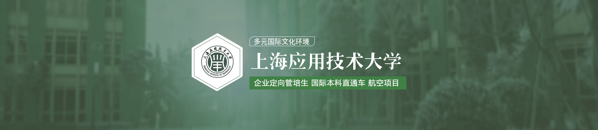 上海应用技术大学企业定向管培生
