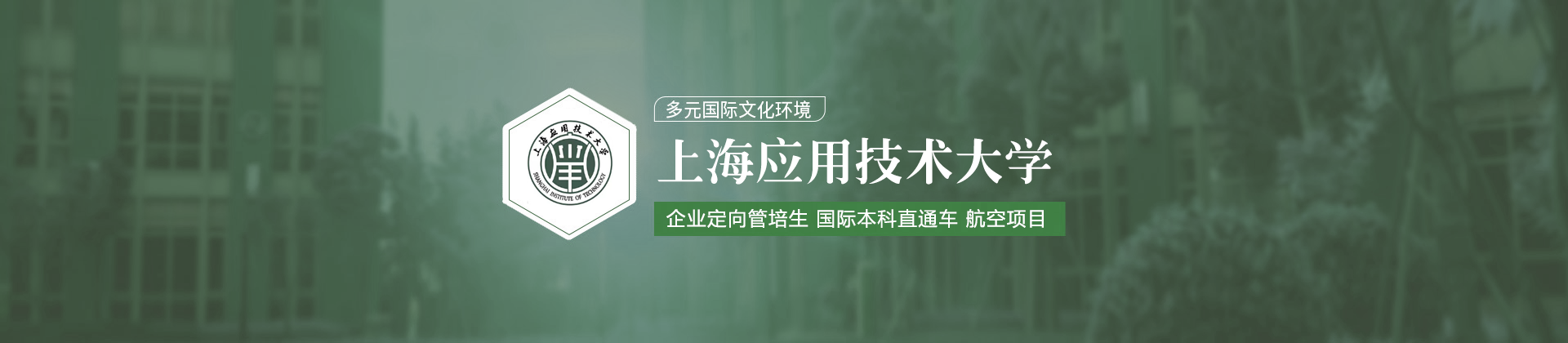 上海應(yīng)用技術(shù)大學(xué)企業(yè)定向管培生