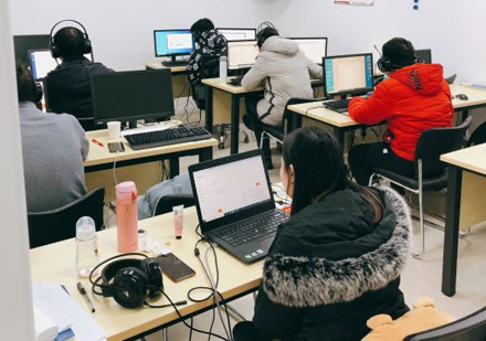 校区学员上课场景展示